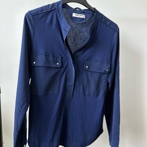 MAX&MOI Paris blue shirt